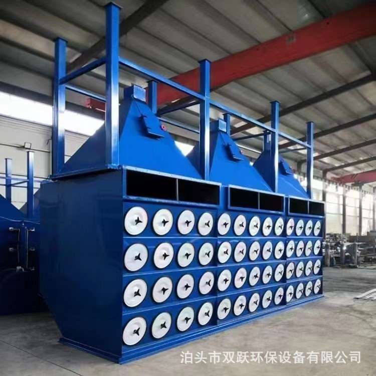 脉冲滤筒除尘设备不锈钢单机仓顶吸尘机斜插式工业滤筒除尘器厂家