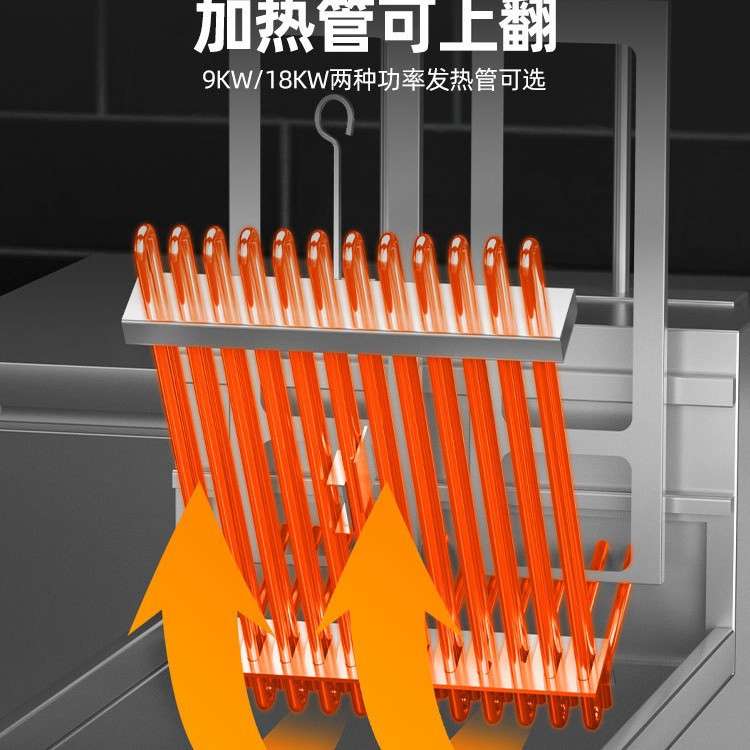 猛世立式电炸炉商用全自动升降款炸鸡炸串大容量单缸双槽电油炸锅
