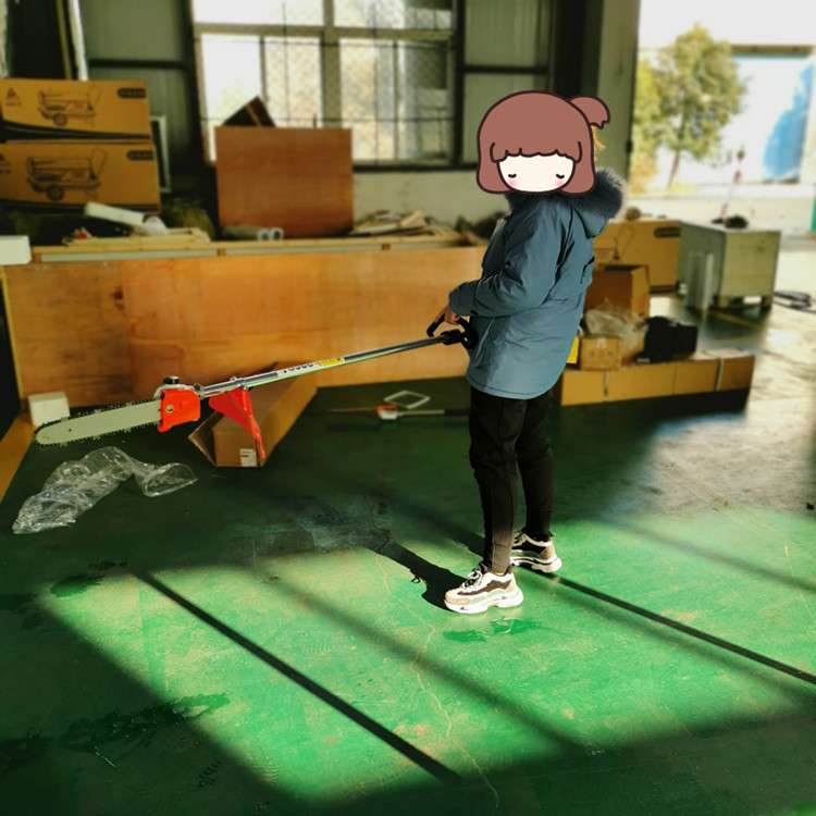 路边树木修枝工具 不用登高的伸缩杆伐木锯 农林打枝高枝锯