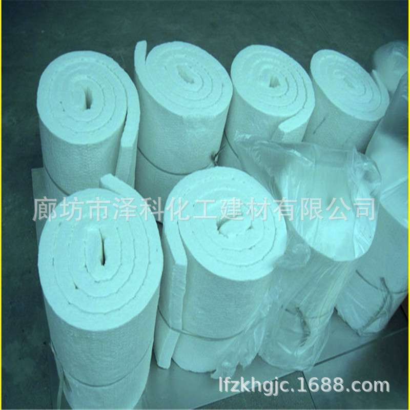 厂家生产吸音降噪拉力大阻燃耐高温保温隔热高密度陶瓷纤维毯毡