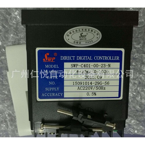 SWP-C401-00-15-N昌晖数显电压表拉速表数字显示控制仪温控器0-5V