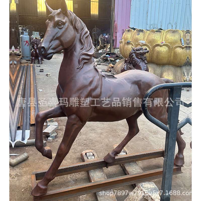 马帮雕塑生产厂家户外城市步行街雕像大型茶马古道铜雕铸铜摆件大