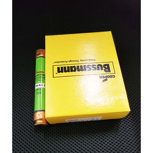 FRS-R-2 管状保险丝 600V 2A 巴斯曼BUSSMANN熔断器