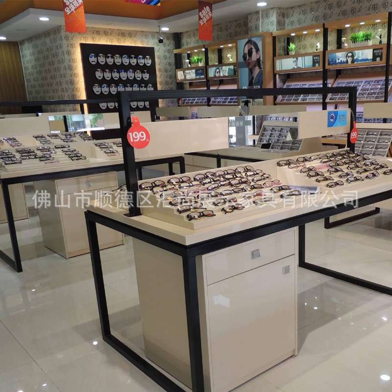精功眼镜店 珠宝展示柜饰品首饰玉器展柜黄金银玻璃柜台厂家
