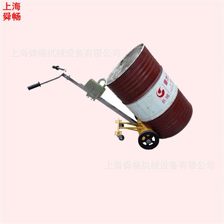 供二轮小型油桶手推车 上下可调节型圆桶搬运车 油桶搬运夹桶器