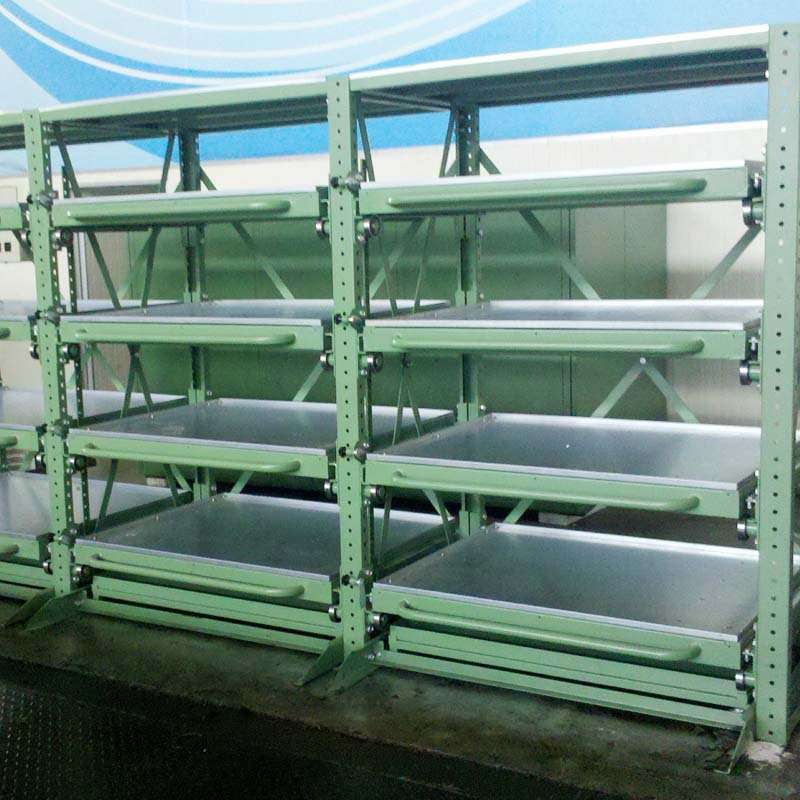 重型模具货架磨具仓库放置货架宁波全开式半开式三立柱模具架