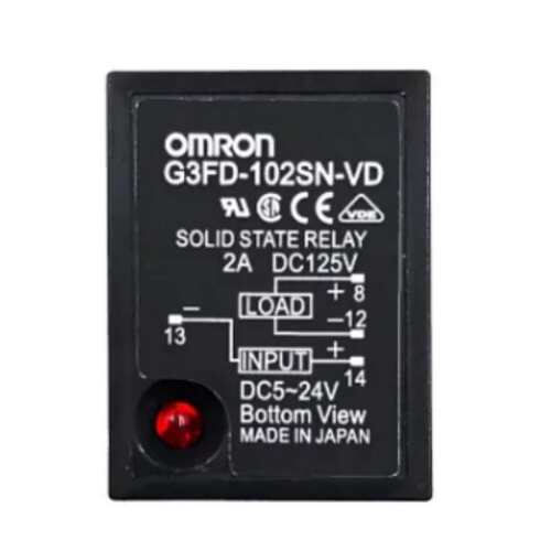 OMRON 固态继电器 G3FD-102SN DC5-24/G3J-205BL DC12-24等系列