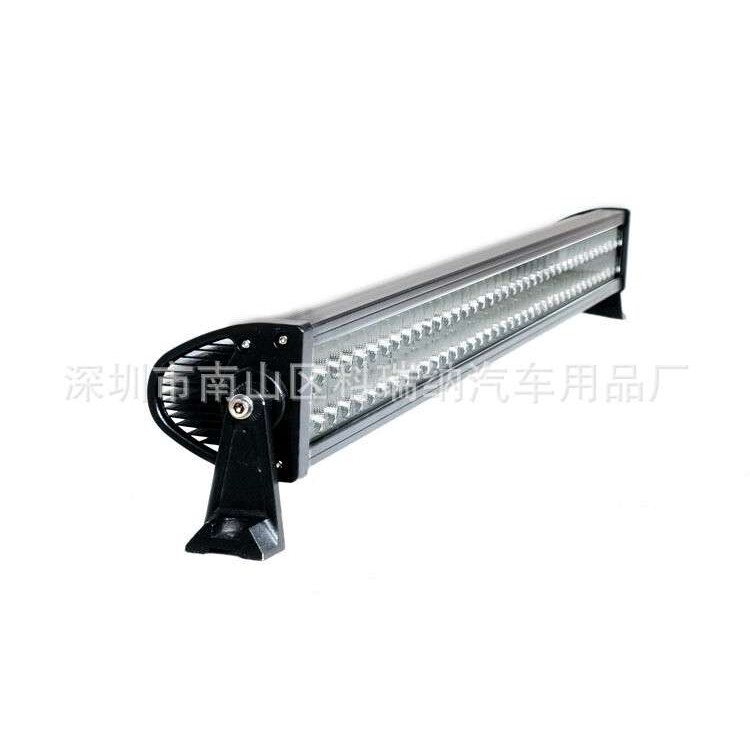 汽车LED长条灯 越野射灯货车超亮灯240W改装双排前杠灯带透镜