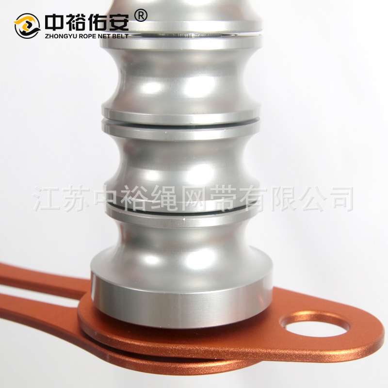 护绳滑轮铝合金墙角护绳器绳索防磨损保护器四轴其他橙色
