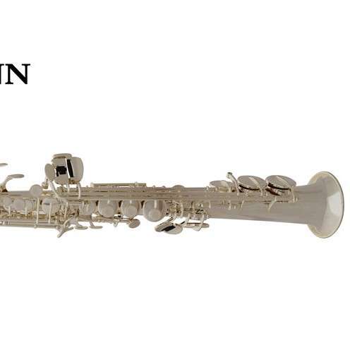 【萨克斯】伊尔曼乐器萨克斯一体管 镀银降B高音萨克斯sax