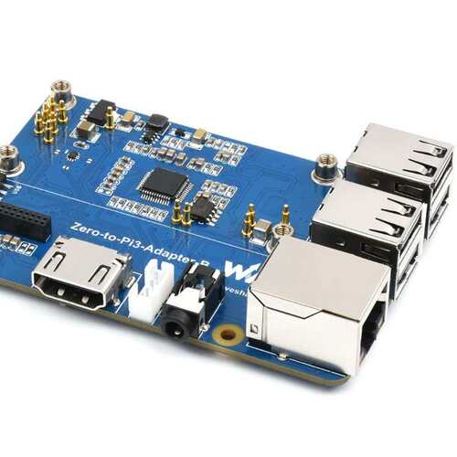 树莓派Zero 2 w转3B扩展板 Raspberry Pi 3 Model B/B+ 替代方案