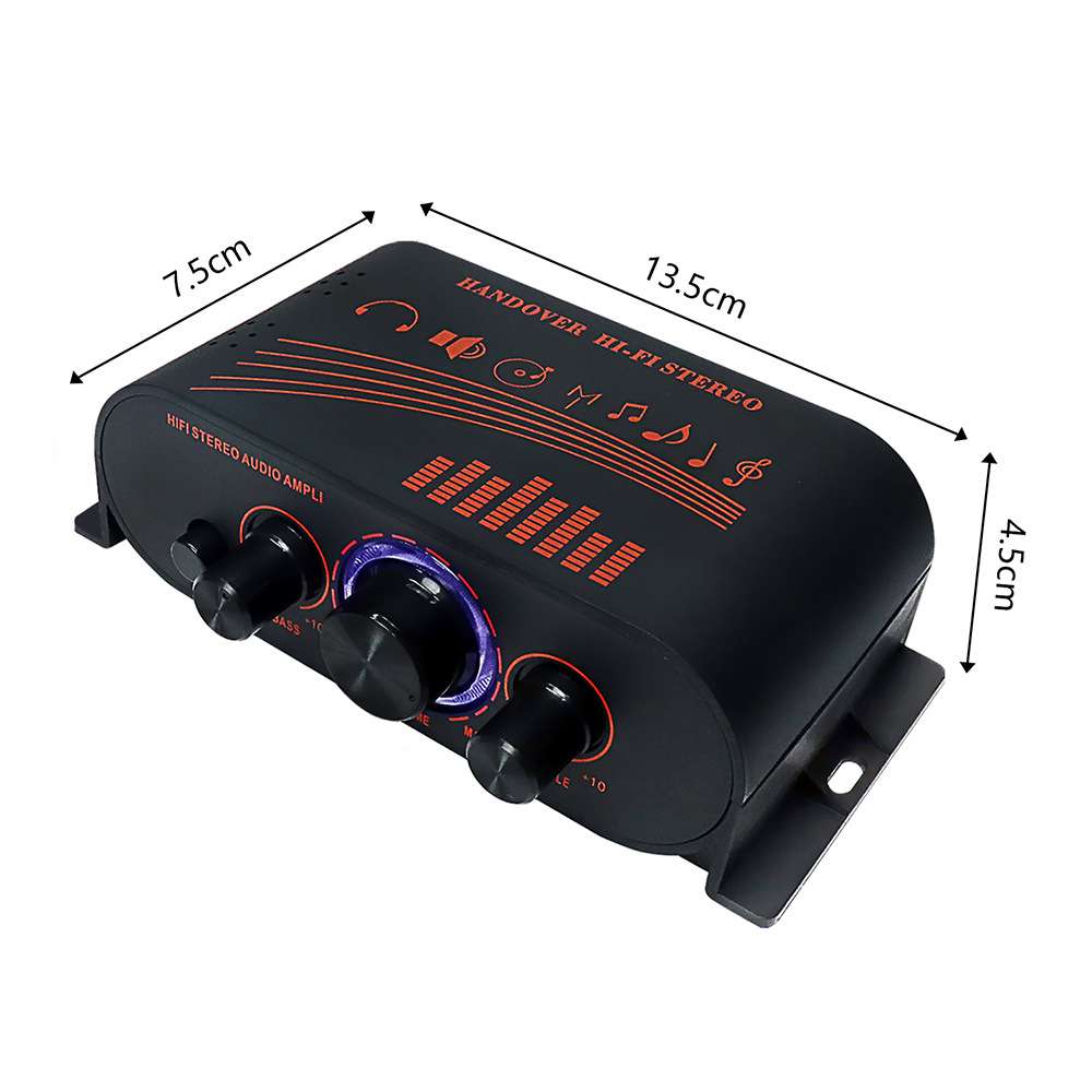 跨境货源中性AK迷你12V电脑。车载Mp3eBay外贸小型功放机