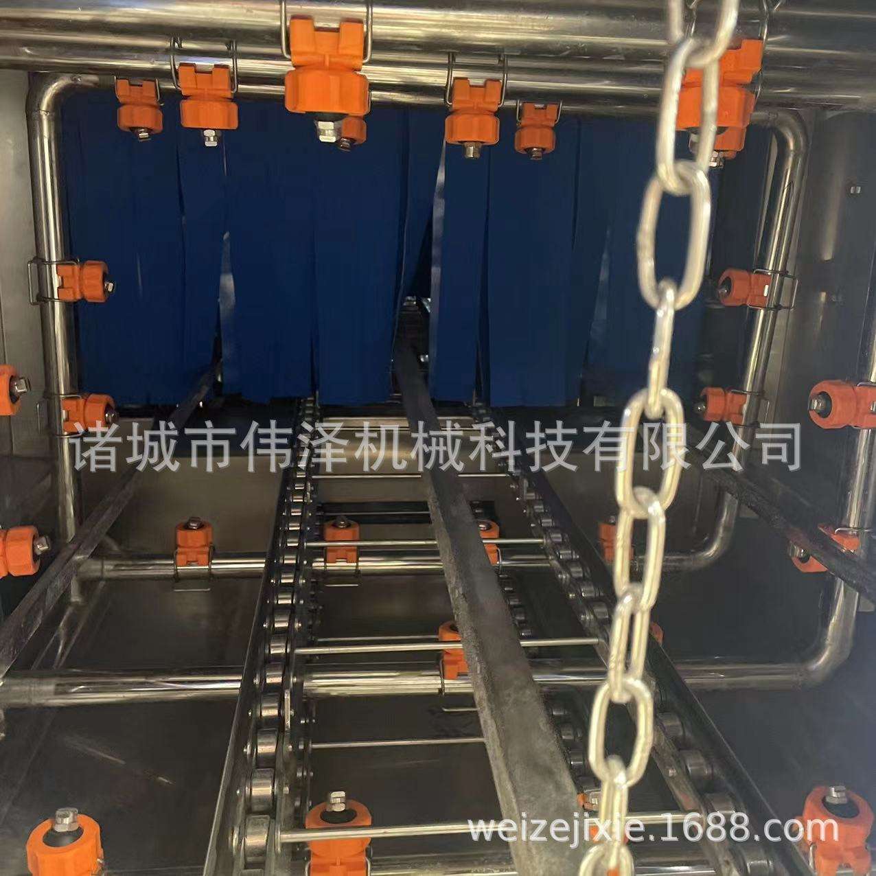 周转筐清洗机 蔬菜鸡蛋筐清洗设备 全自动洗筐机 伟泽机械厂家