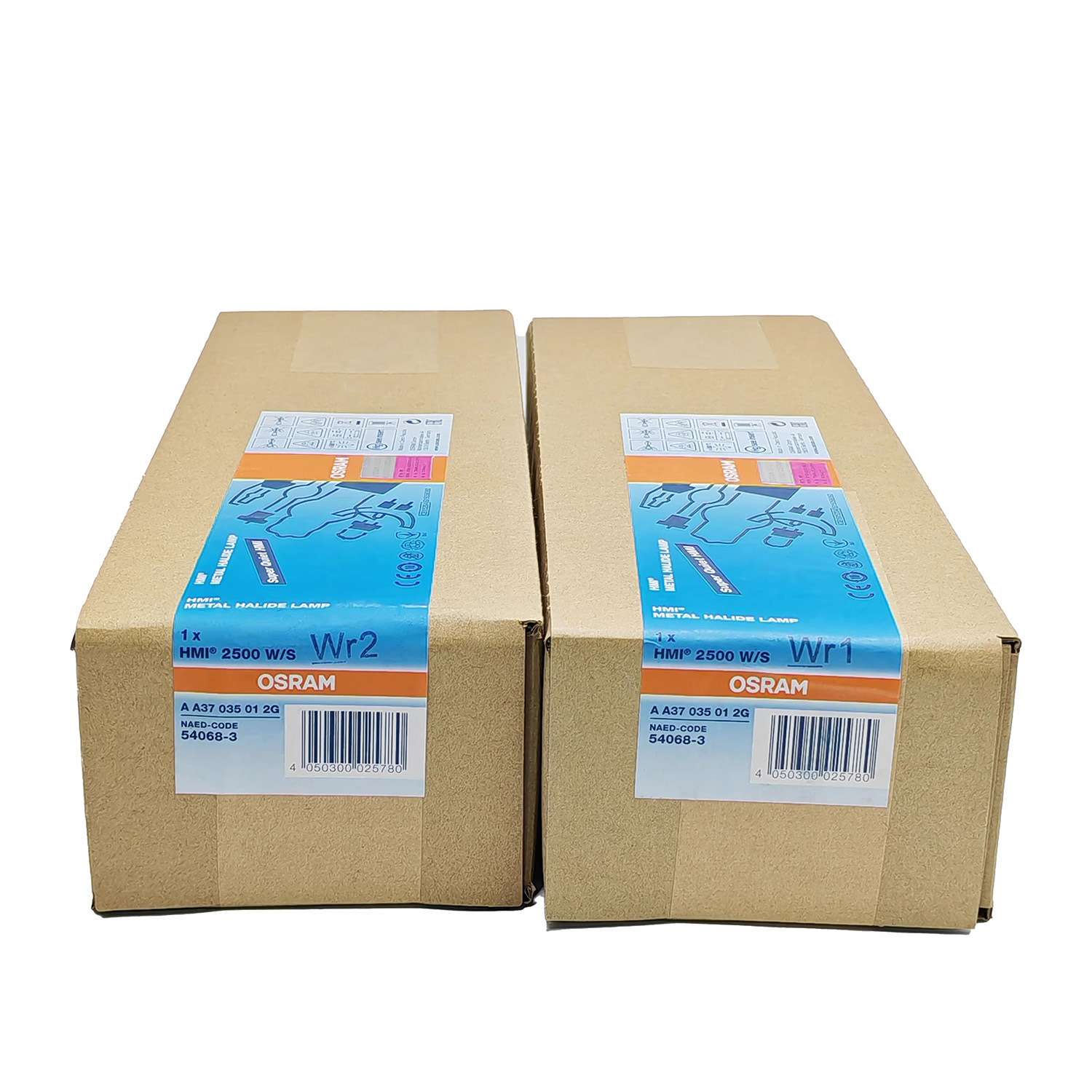 OSRAM欧司朗HMI 2500W/S 双端舞台追光金卤灯泡 模拟灯泡2500W