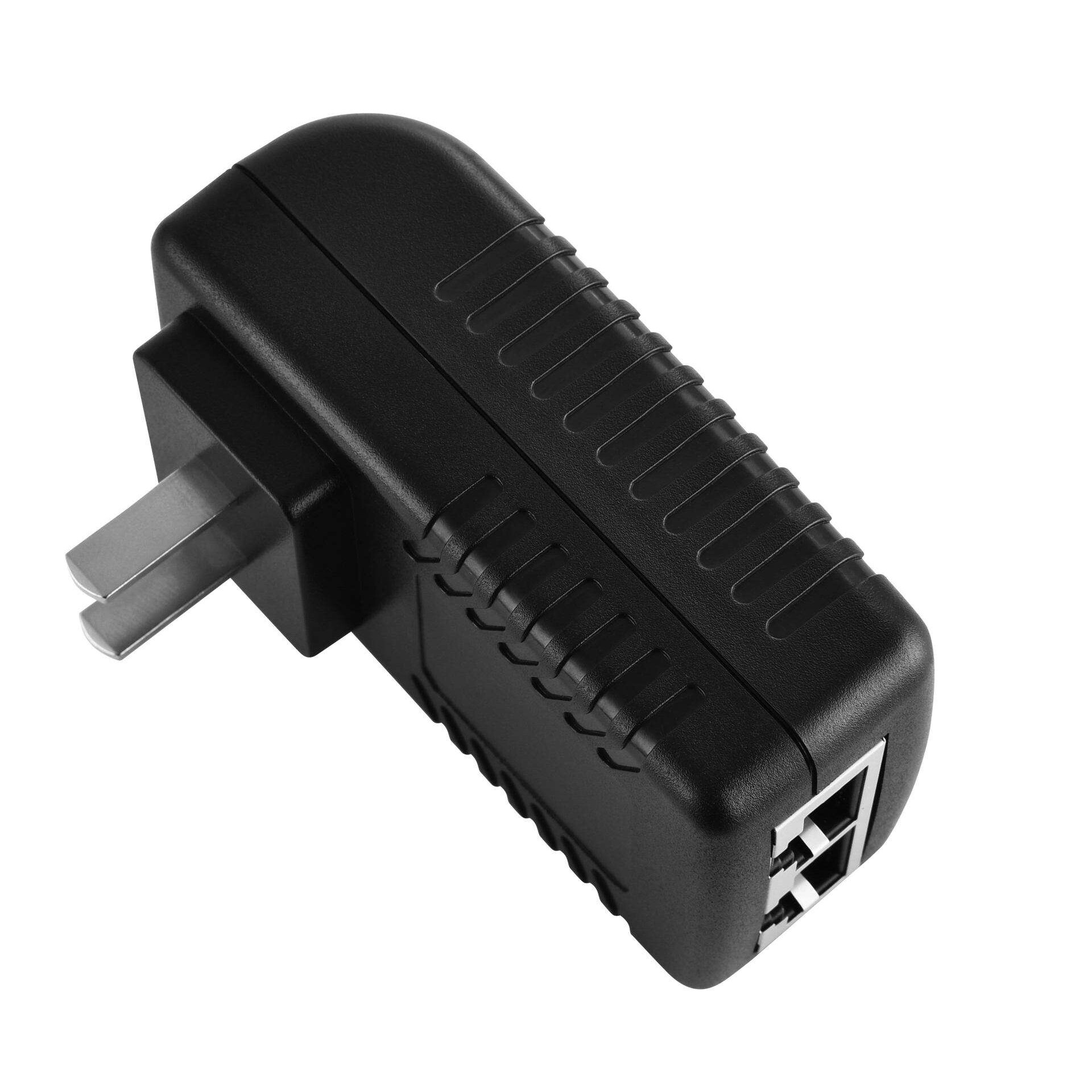 厂家供应POE充电器 以太网供电器电源DC48V500mA 24V1.0A 10/100m