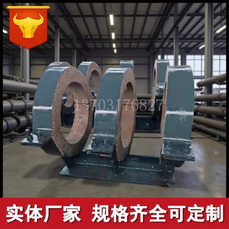 蒸汽成品隔热管托长输型LEB蛭石耐高温材料岩棉热水处理木质支架