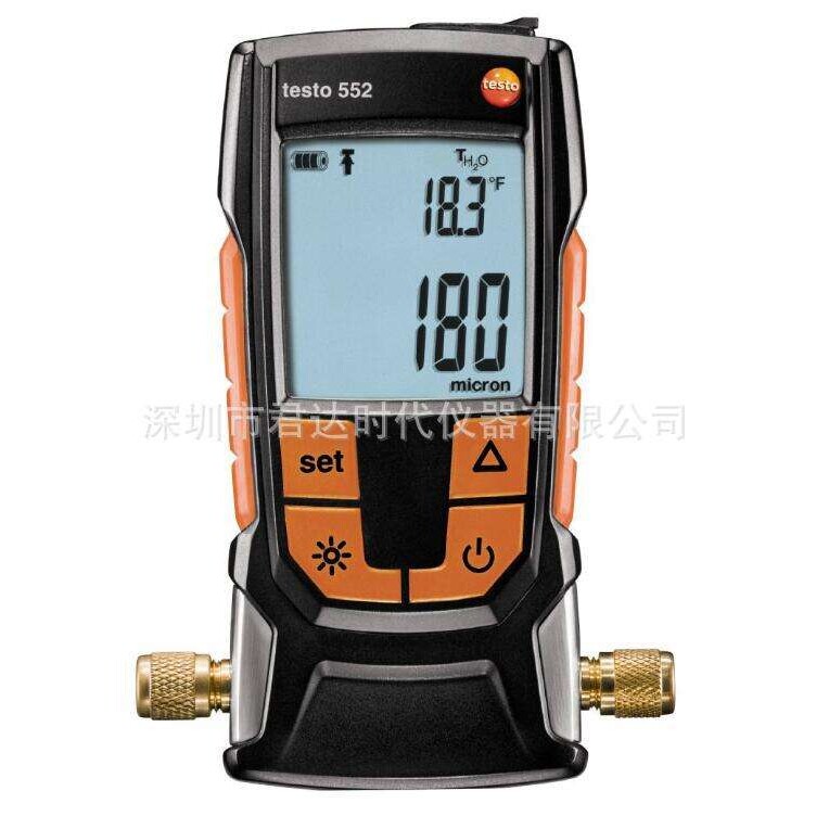 德图真空度测量testo 552数字真空表/testo 552i智能真空探头