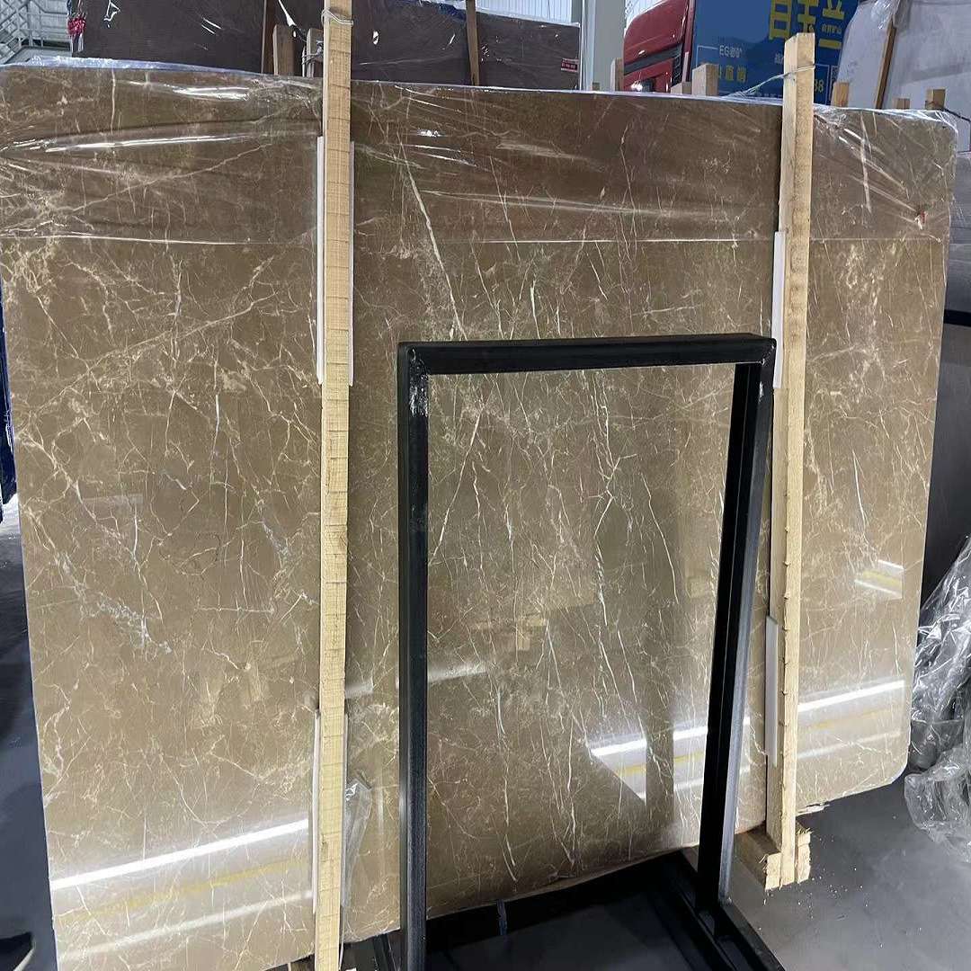 卡佐啡大理石线条门套 楼梯踏板室内户外墙面别墅酒店全屋石材