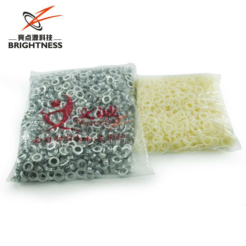 喷绘布10mm/13mm半铁半塑料打扣机匹配扣眼灯布雨篷布打扣机扣眼