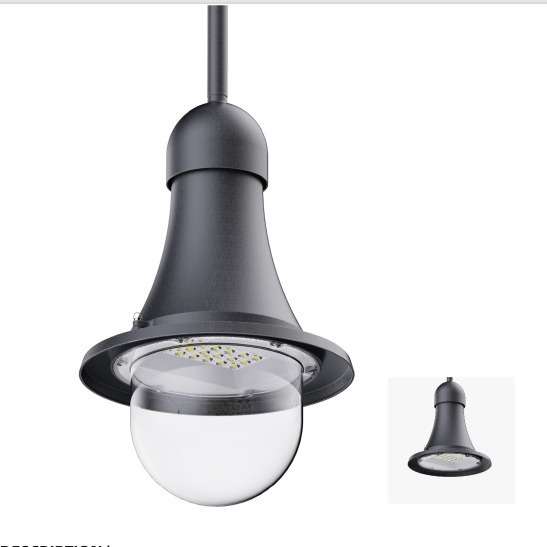 LED 欧式庭院灯 压铸铝防水景观灯 小区公园街道照明吊灯耐用花园