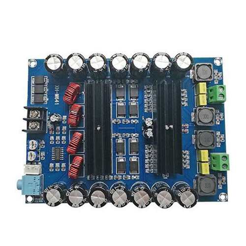 双声道蓄电池大功率功放板 TPA3116D2 150W*2 XH-M641