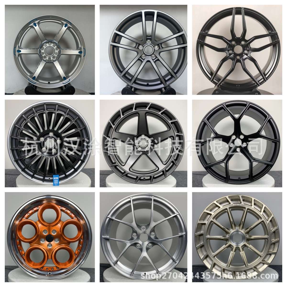 DOT认证锻造轮毂厂家 OEM/ODM 轿车跑车赛车SUV越野轮毂改装齐平