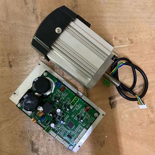 WM210V小车床无刷电机+电路板900W控制器无刷1100W马达大功率