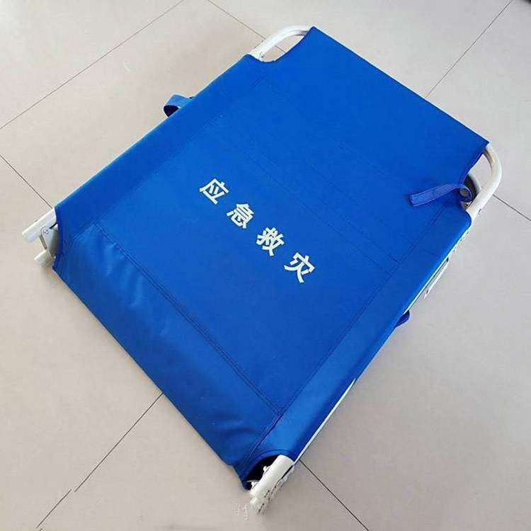 办公室午休临时折叠床帆布单人蓝色帆布床简易折叠床