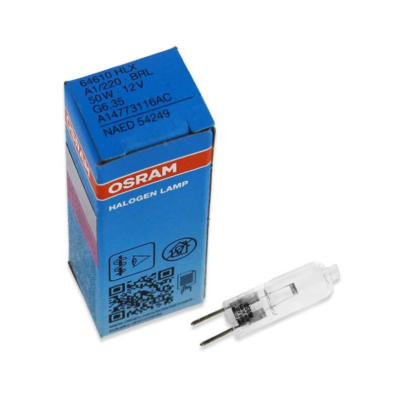 OSRAM欧司朗HLX 64610 12V50W卤素灯珠分光光度计卤钨灯泡