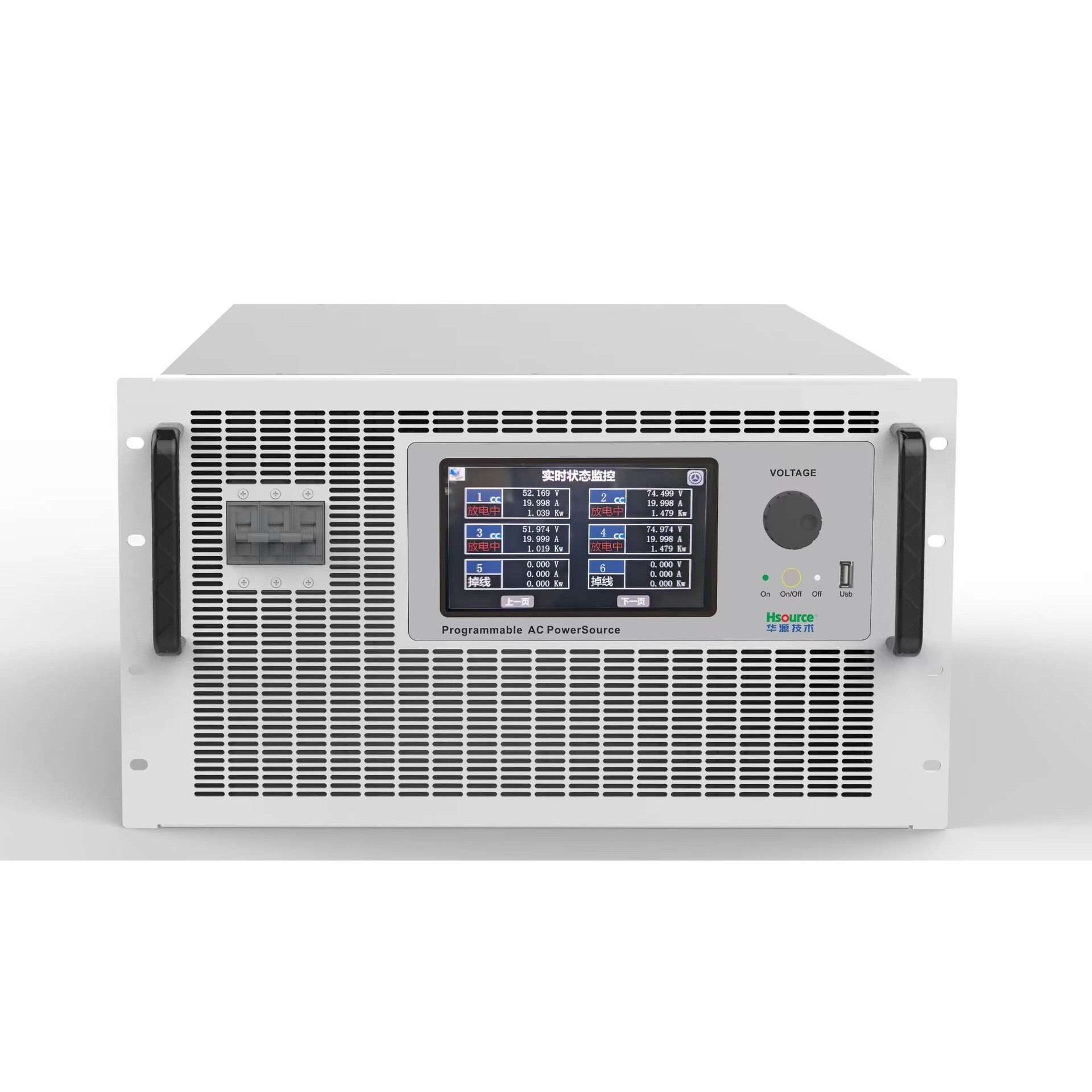 华源回馈式电网模拟器程控交流稳压电源3KW/5KW/10KW/100KW/200KW
