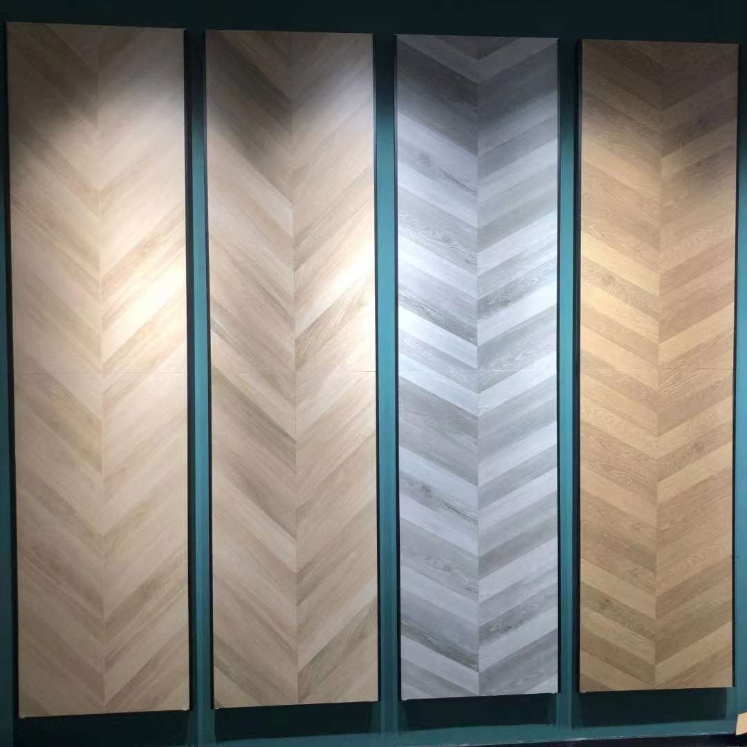 灰色哑光瓷砖600X1200客厅防滑木纹砖复古瓷砖地砖微水泥仿古砖