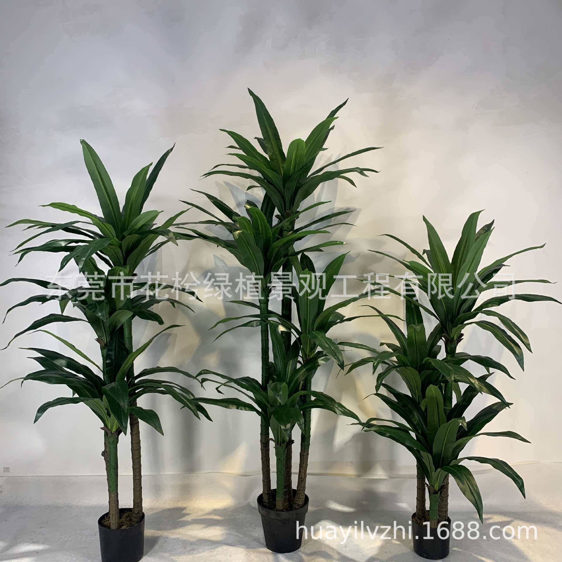 仿真巴西铁盆栽植物装饰客厅室内玄关软装假树植物万年青盆景装饰
