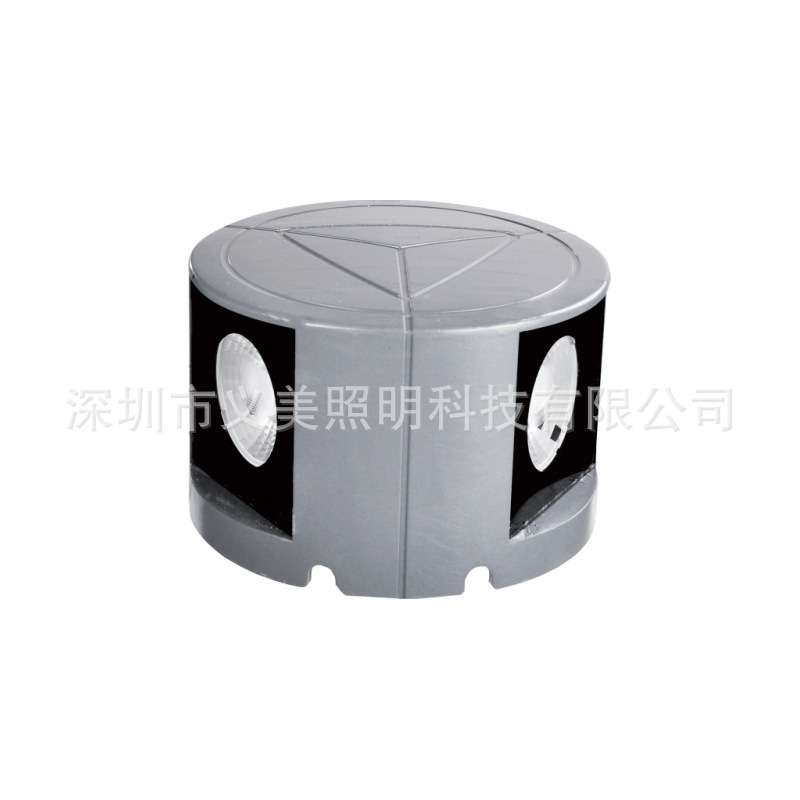 义美照明厂家直销24W户外防水LED四向点光源方形十字星光壁灯亮化