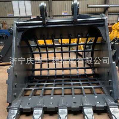 挖掘机挖斗EX55 EX60筛斗 松土器 破碎锤  耐磨