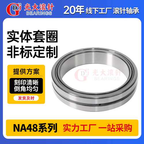 RNA4822 4828 4832 4836 4844 4860建筑机械无内圈INA滚针轴承