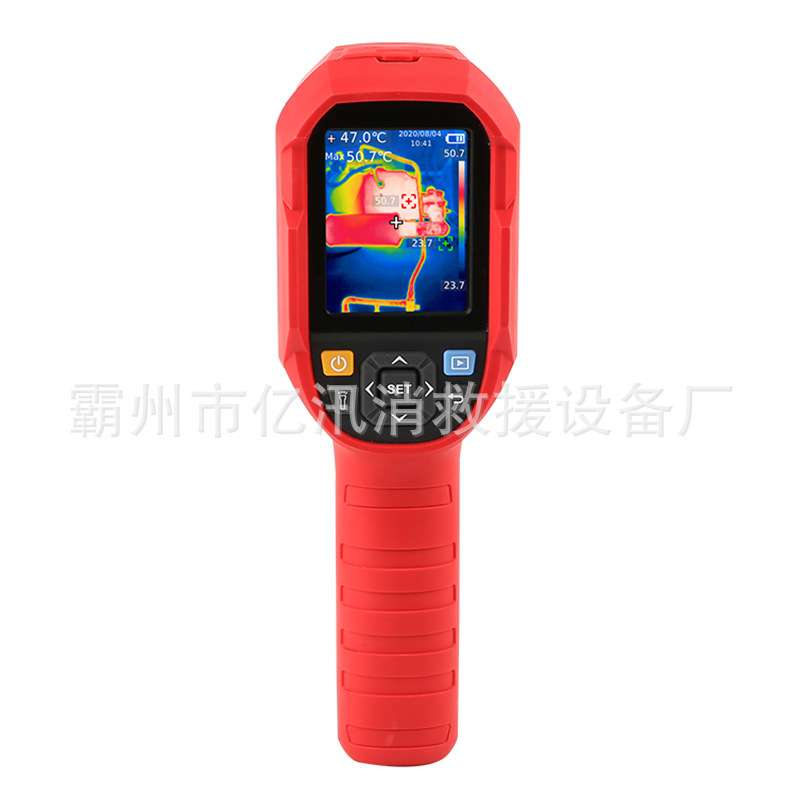 森林火灾扑救红外热成像仪用于隐患火点探测液晶显示屏可调整图像
