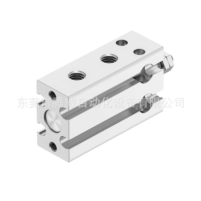 FESTO费斯托紧凑型气缸小型气动DPDM-16-50-PA单双作用活塞杆气缸