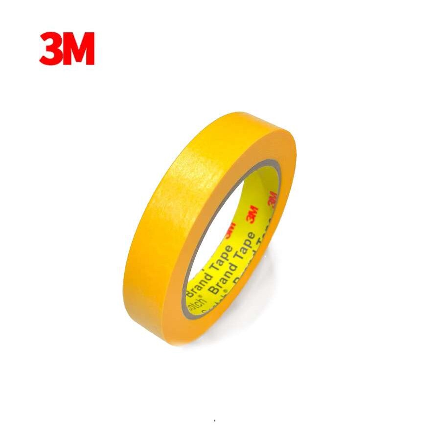 3m244美纹纸 耐高温汽车喷漆烤漆遮蔽美纹纸墙面装修保护和纸胶带