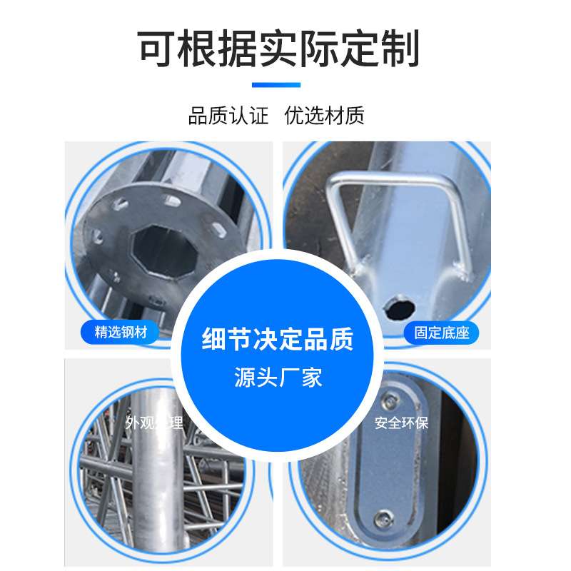 多规格高速公路钢管etc限高架限高杆交通设施移动龙门架限高神器