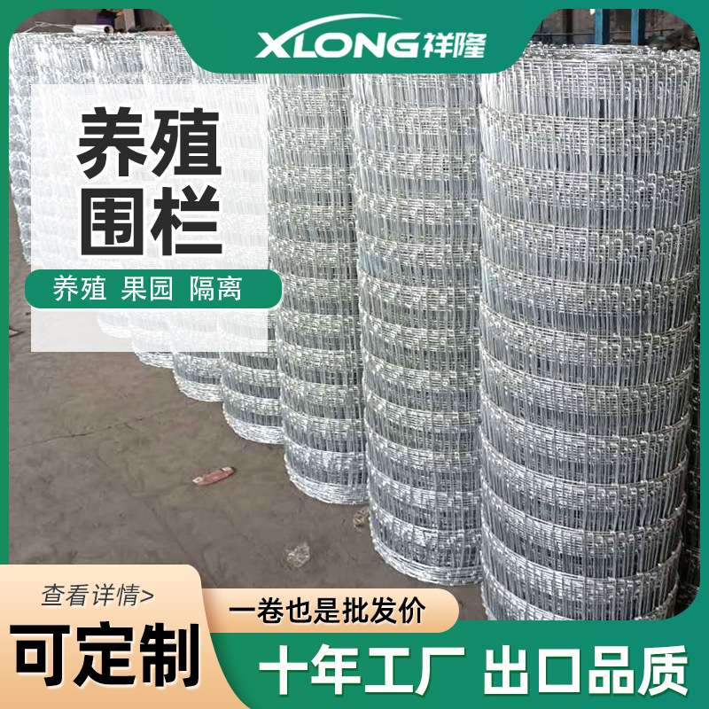 养殖牛栏网围栏网小孔围网户外安全防护网镀锌铁丝网 铁丝网