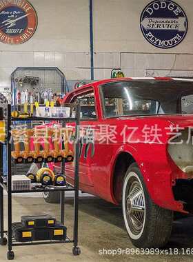 跨境可移动电动工具收纳架铁艺重型手电钻储存架铁艺工具置物架