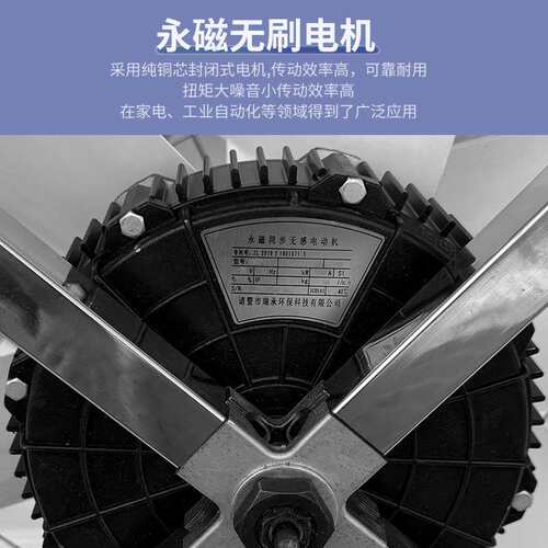 玻璃钢负压风机工业耐腐蚀排气扇加厚款大棚猪场养殖场轴流通风机