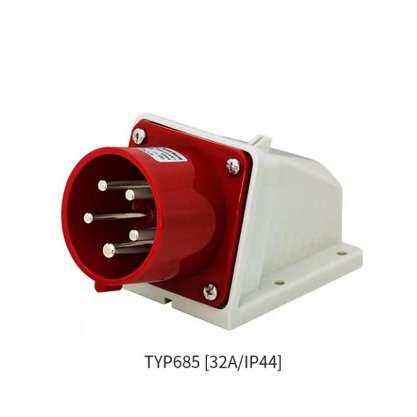 威浦 工业插头 WEIPU IP44防溅 TYP6823 TYP685 32A/5芯 380V 明