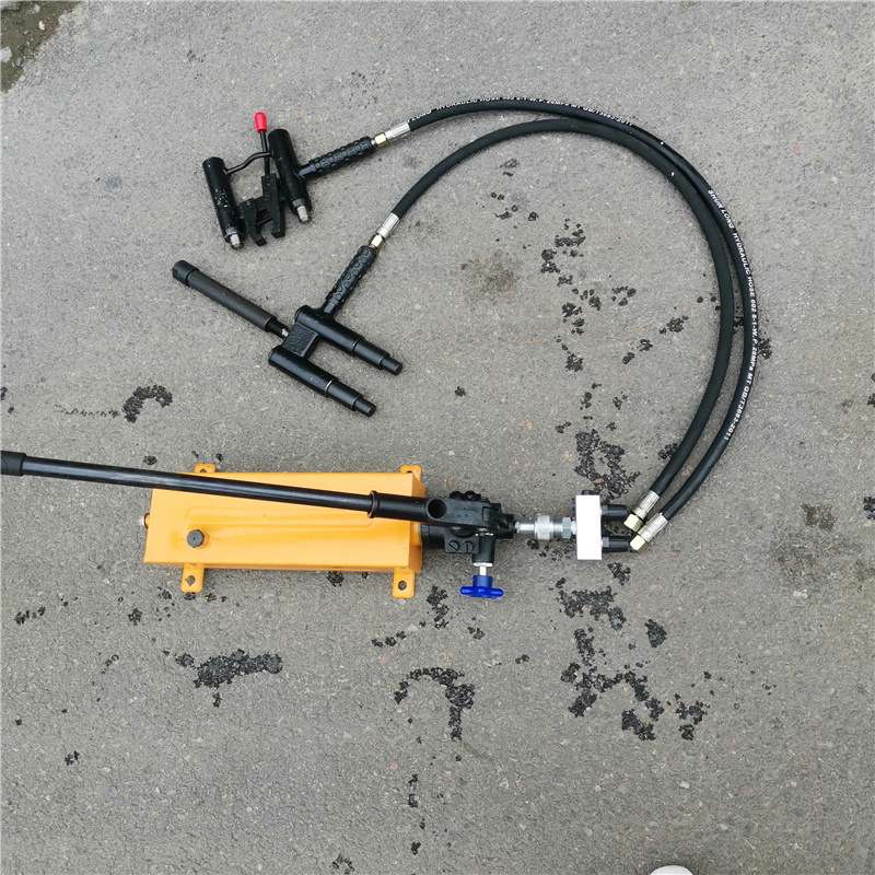 手动式油压取销器 提速道岔滑床板分体式拔顶器 液压拔销器