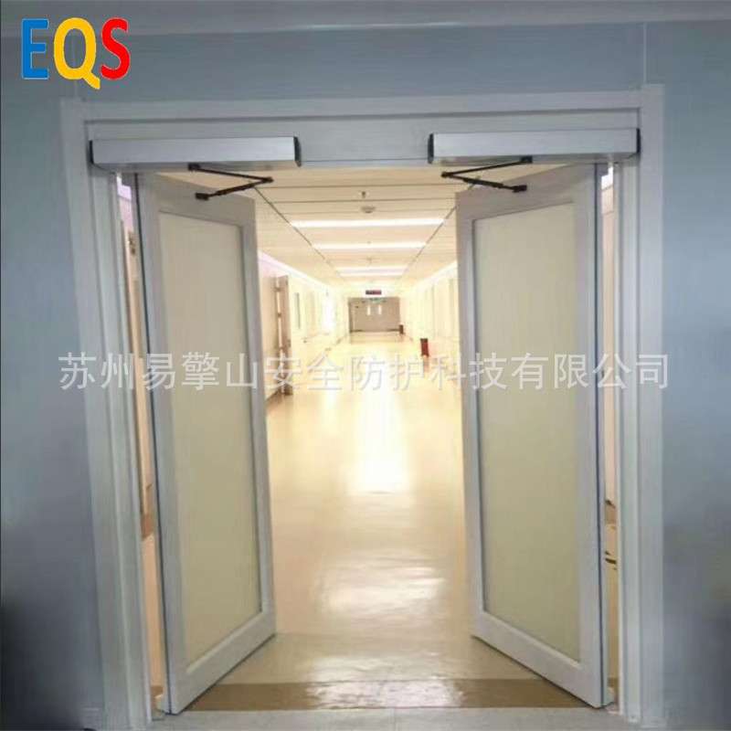 重型写字办公楼商场洁净实验室玻璃钢质门横装感应自动开关门机器