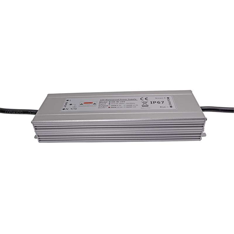大功率户外开关电源24V350W恒压防水IP67防水防潮防冻耐寒电源