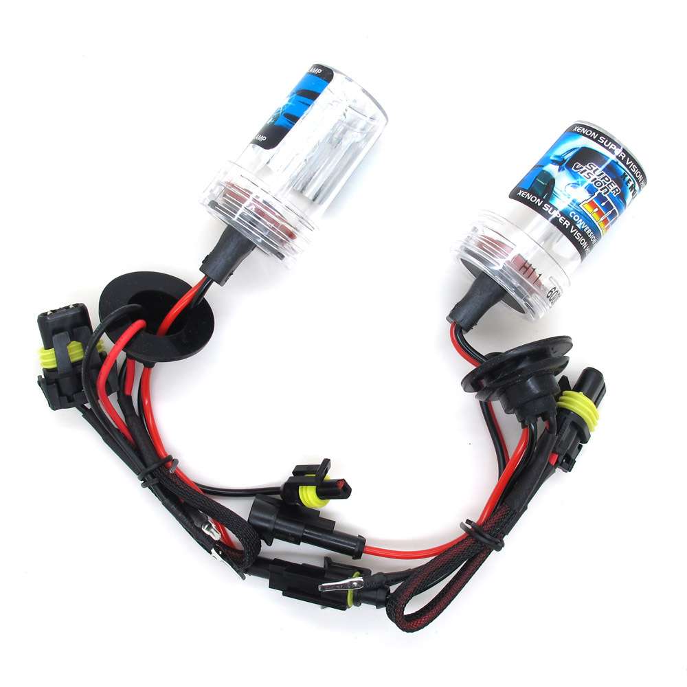跨境55W 现货 汽车HID 氙气灯 H1 H3 H4 H7 H11 9005 9006 卤素灯