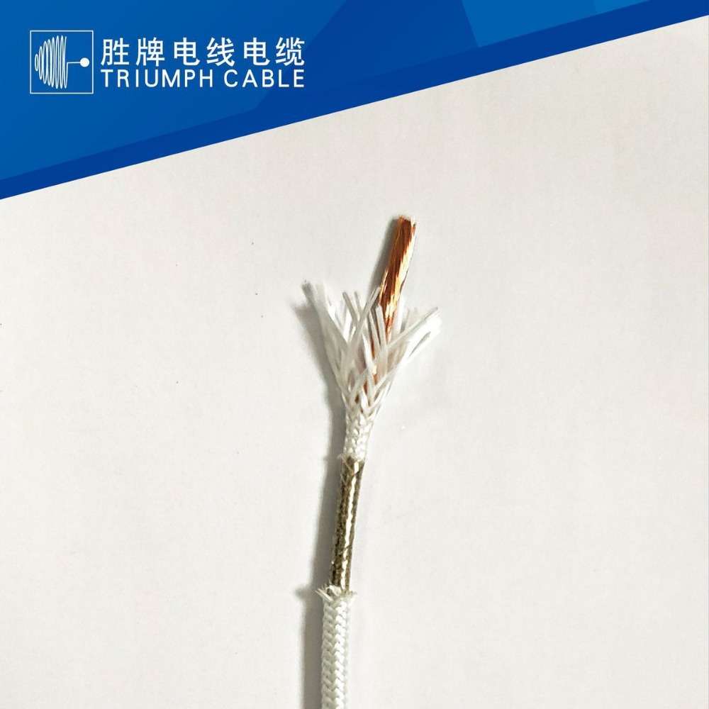 GN500云母耐火高温线 电磁加热线圈 玻璃纤维编织线 500度高温线