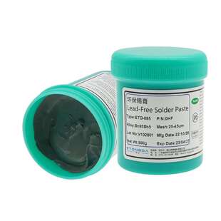 无铅高温锡膏Sn90Sb10高温焊锡膏Sn95Sb5熔点250℃半导体环保锡膏
