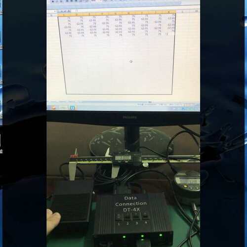 卡尺千分表百分表量具数据转换盒DT-4X 采集器三丰仪器数据采集器